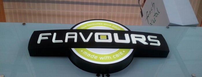 Flavours is one of coffee n bite to eat.