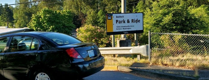 Bothell Park and Ride is one of Seattle limo services/ TownCar/  Airport Shuttel.