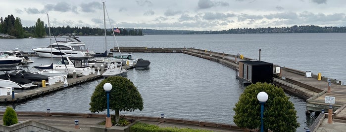 Carillon Point Marina is one of Seattle.