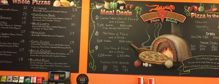 Wild Tiger Pizza is one of The 13 Best Places for Veggie Pizza in Seattle.