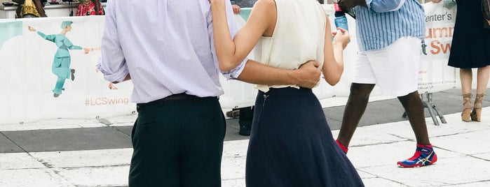 Midsummer Night Swing at Lincoln Center is one of Places to Try.