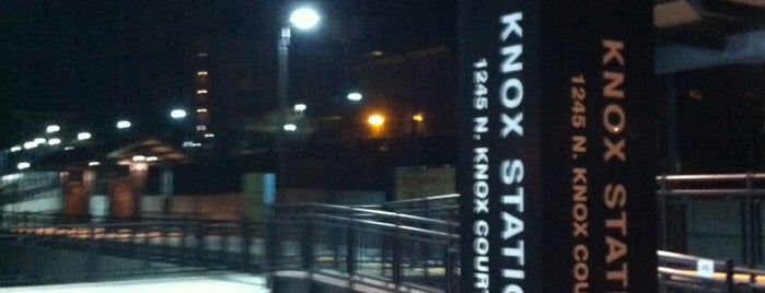 RTD Rail - Knox Station is one of Transit: RTD Rail 🚆.
