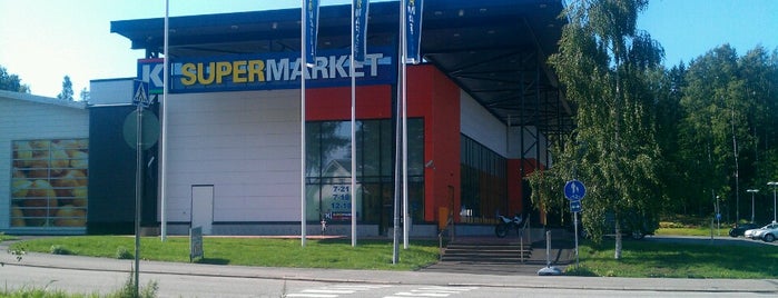 K-supermarket Malminmäki is one of Posti che sono piaciuti a Nick.