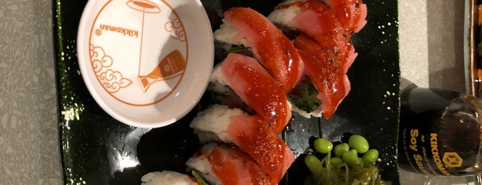 Ikki Sushi Bar is one of สถานที่ที่บันทึกไว้ของ 🦁.