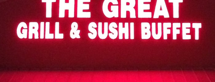The Great Grill & Sushi Buffet is one of sushi.
