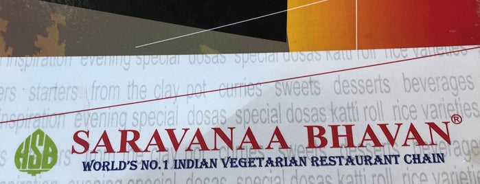Saravana Bhavan is one of مطاعم الخبر.