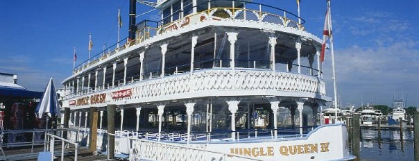 Jungle Queen Riverboat is one of Family Adventures Around Ft Lauderdale.