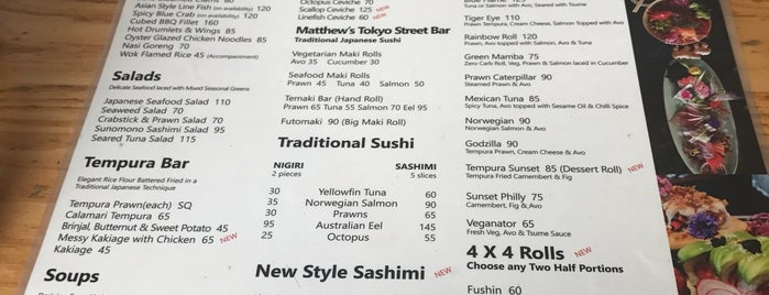 Fushin Sushi is one of Africa.