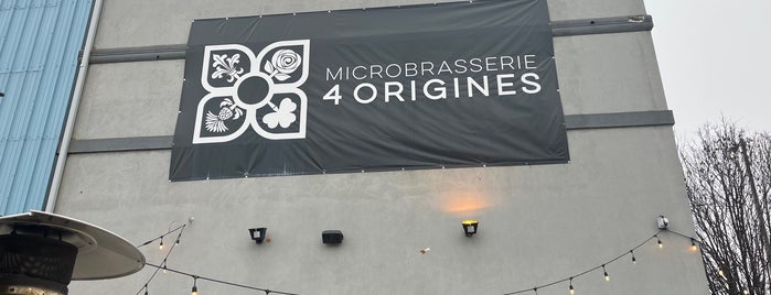 Microbrasserie 4 Origines is one of Brewpubs in Montréal.