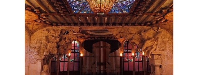 Palais de la musique catalane is one of Barcelona 2014.