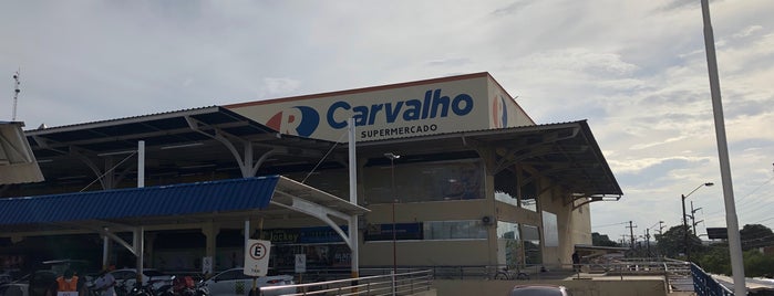 Carvalho Supermercado is one of Locais.