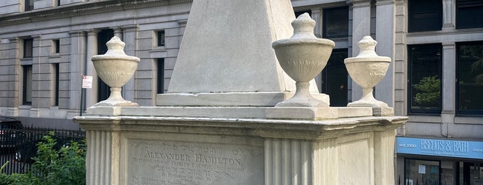 Alexander Hamilton's Grave is one of NewYork.