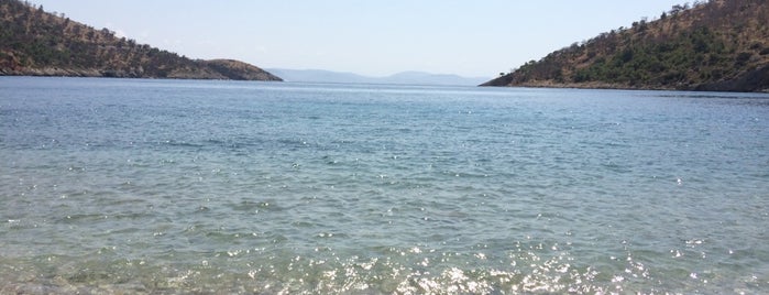 Elinda Beach is one of chios, greece.