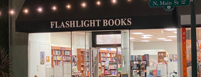 Flashlight Books is one of Bay Area Bookshops.