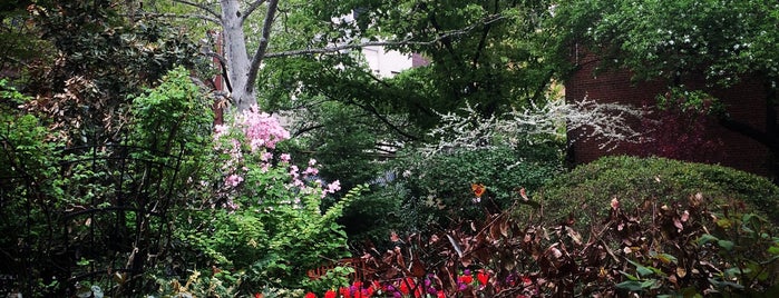 The Church of St Luke in the Fields is one of NYC Secret Gardens.