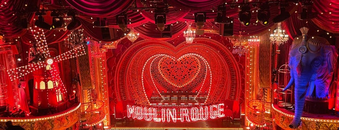 Moulin Rouge on Broadway is one of Nueva York.