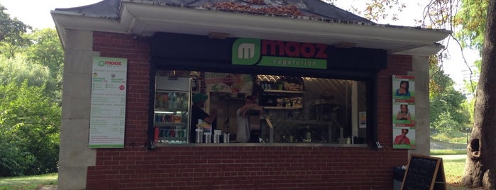 Maoz Vegetarian is one of Let's Dine Outside.