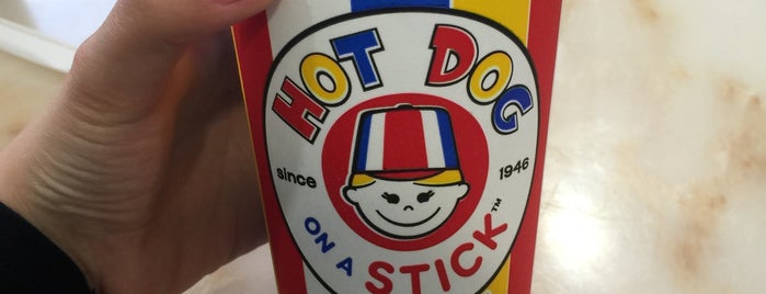 Hot Dog on a Stick is one of Favorite Places.