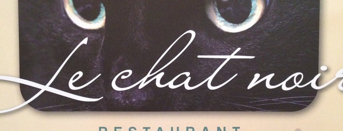 Le Chat Noir is one of "Where Chefs Eat" -London.