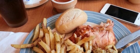 Swiss Chalet is one of Okanさんのお気に入りスポット.