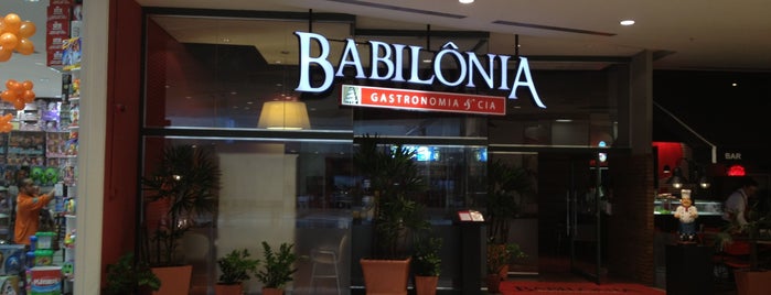 Babilônia Gastronomia & Cia is one of Shopping Mueller.