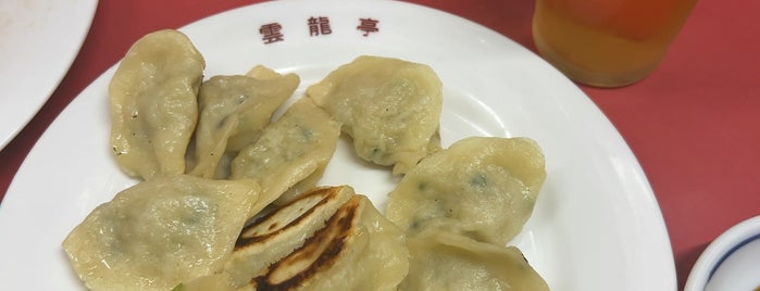 雲龍亭 思案橋本店 is one of Restaurant/Gyoza, Savoury pancakes.