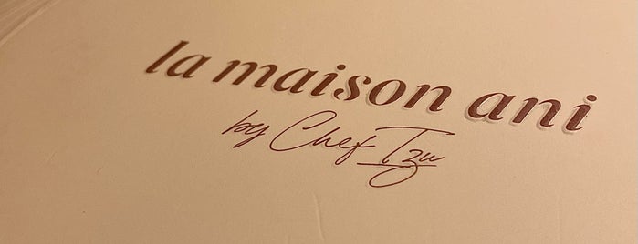 La Maison Ani is one of Dubai 🇪🇭.