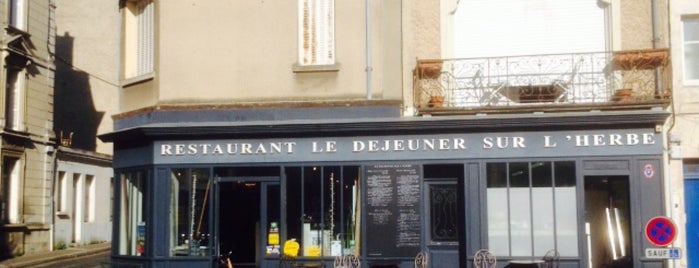 Le Dejeuner sur L'Herbe is one of Restos à Poitiers.