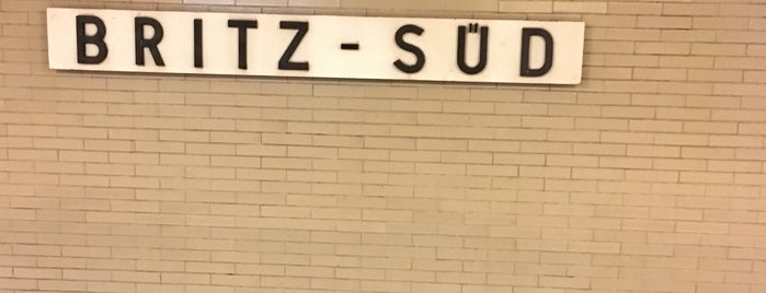 U Britz-Süd is one of U-Bahn Berlin.