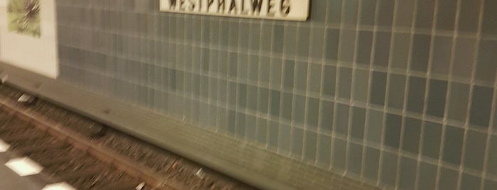 U Westphalweg is one of U-Bahn Berlin.