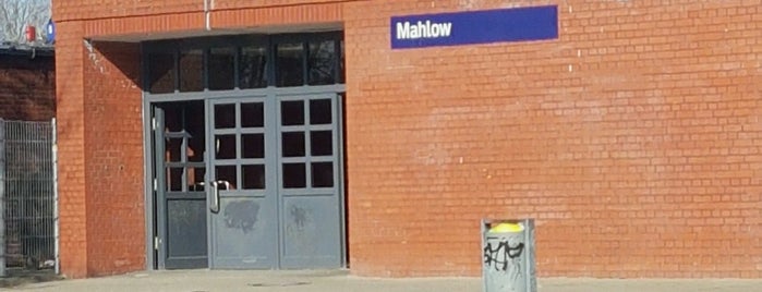S Mahlow is one of Berliner S-Bahn.