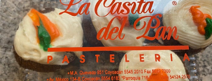 La casita del pan is one of Mexico City Dessert.