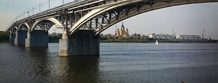 Канавинский мост is one of Нижний Новгород.