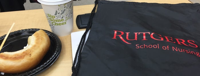 Rutgers School of Nursing is one of Rutgers Biomedical and Health Sciences.