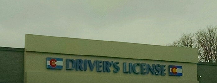 Denver Driver License Office is one of Ruby Hill Neighborhood Amenities.