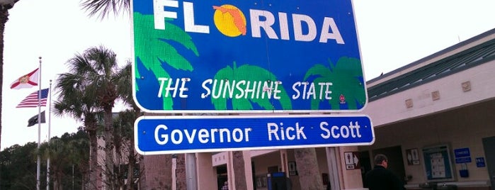 Florida Welcome Center (I-95) is one of Lugares favoritos de Kate.