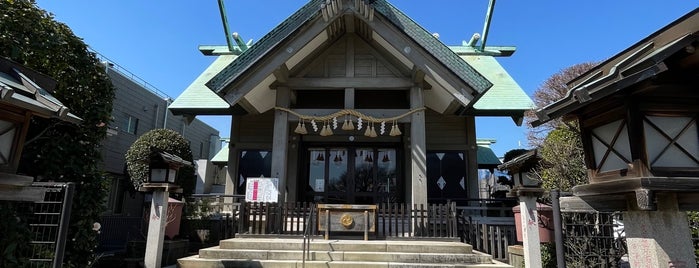 簸川神社 is one of 神輿で訪れた場所-1.