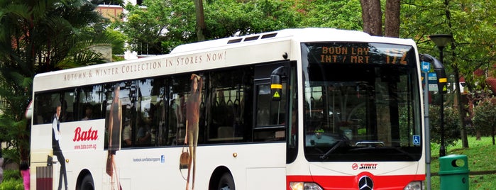 SMRT Buses: Bus 172 is one of Regular Check-ins.
