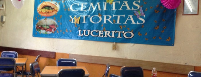 Cemitas Lucerito is one of สถานที่ที่บันทึกไว้ของ Miguel Angel.
