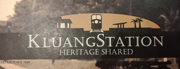 KLUANG STATION Heritage Shared is one of Cafe.