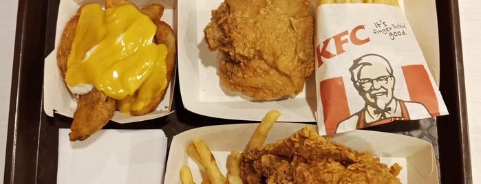 KFC is one of 20 favorite restaurants.