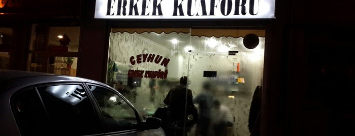 Ceyhun Erkek Kuaförü is one of Lugares favoritos de Ahmet.