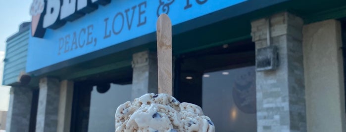 Ben & Jerry's is one of Galveston Island Sweet Spots.