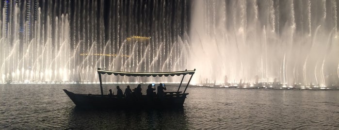 The Dubai Fountain is one of DXB.