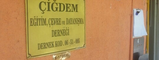 Çiğdemim Derneği is one of Lugares favoritos de Emre.