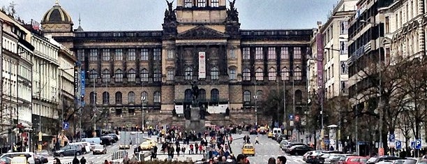 Wenceslas Square is one of Prague.