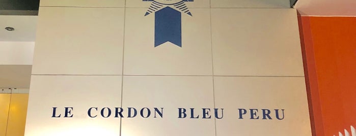 Le Cordon Bleu is one of Universidades e institutos de Lima.