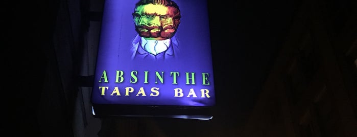 Absinthe Tapas Bar is one of Budapest.