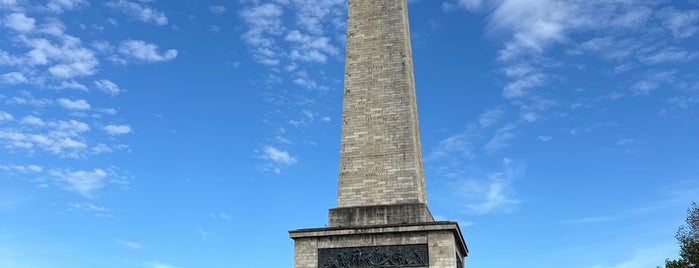 The Wellington Testimonial (The Obelisk) is one of Dublin, Ireland.
