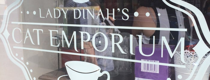 Lady Dinah's Cat Emporium is one of Brick Lane.